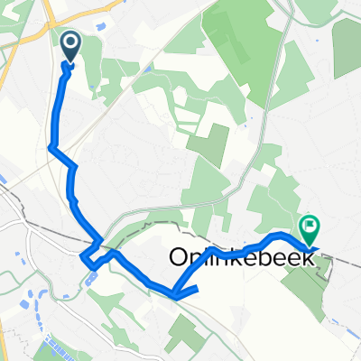 Rue du Roseau 60, Uccle to Rue de Percke 127, Uccle