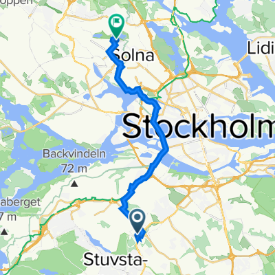Varuvägen 9 to Näckrosvägen 18