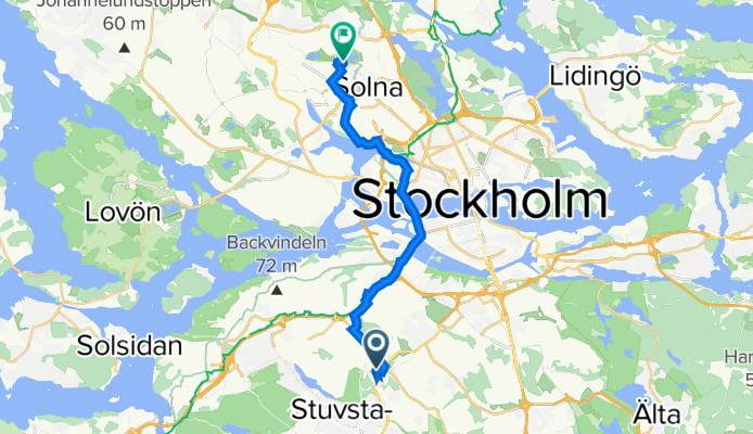 Varuvägen 9 to Näckrosvägen 18