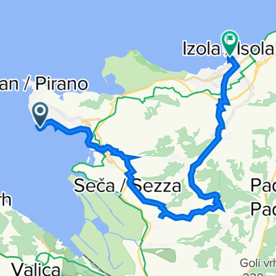 Obala 2 to Trg Etbina Kristana 4