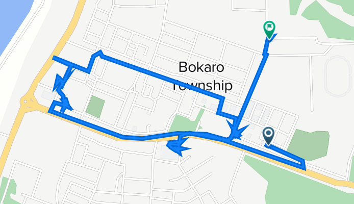 Bokaro Steel City to Sector 4D, Bokaro Steel City