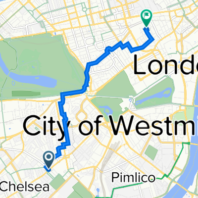 От King's Road 110a до Poland Street 63