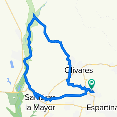 De Urbanización Torre del Molino 14, Villanueva del Ariscal a Calle Manuel Castaño Silva 28, Villanueva del Ariscal