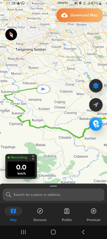 GP9H+W3H, Kemang to GP9H+W3H, Kemang