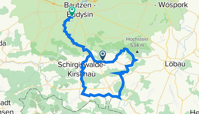 Zwischen Czorneboh und Bieleboh