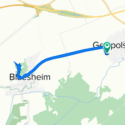 De Avenue du Schlossgarten 9, Geispolsheim à Avenue du Schlossgarten 7, Geispolsheim