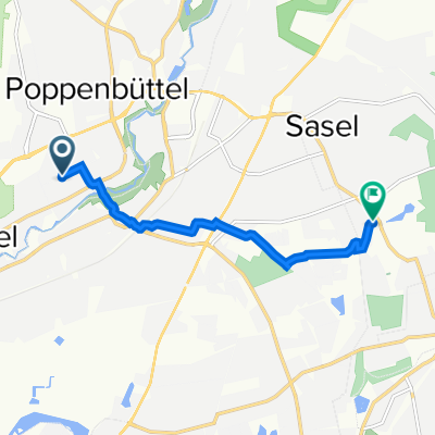Grasnelkenweg 5, Hamburg nach Krögerkoppel 49A, Hamburg