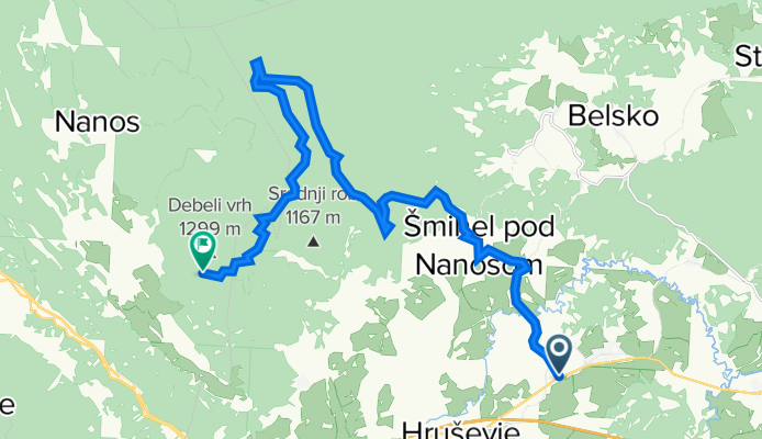 Hrenovice 41–41B, Postojna to Vipava, Vipava