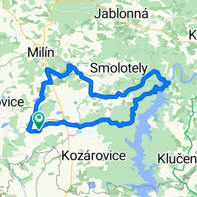 Svojšice - Orlik hraz a zpet