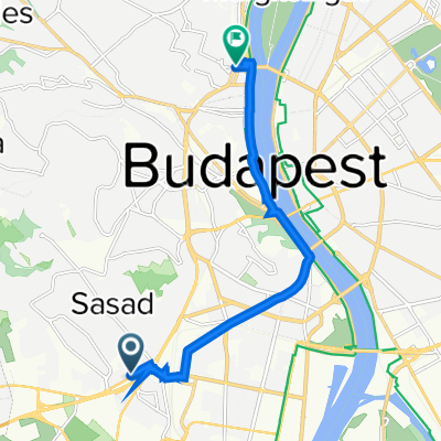 Budaörsi út 147., Budapest to Török utca 1., Budapest
