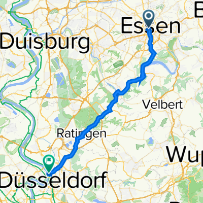 Essen to Dusseldorf