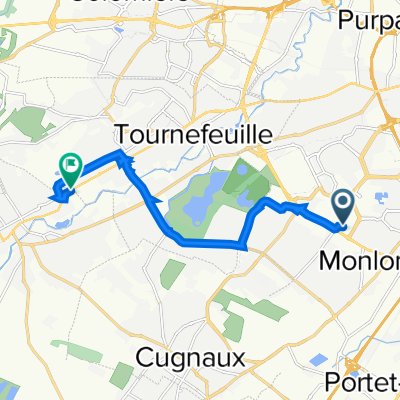 De Rue Paulin Talabot 16, Toulouse à Rue Bernadet 11, Plaisance-du-Touch