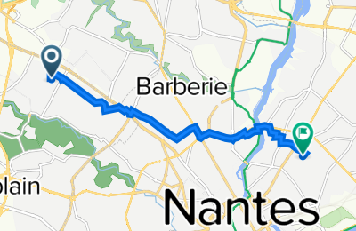 Route in der Bikemap App öffnen
