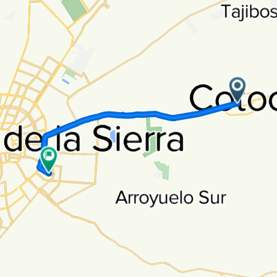 Avenida Santa Cruz,  a Avenida Sudamericana,