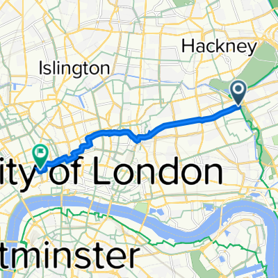 2A Palmers Road, London to 35-38 Chancery Lane, London