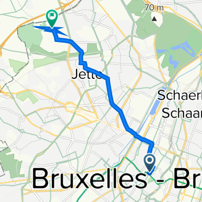 Kleerkopersstraat 13, Brussel naar Dikkebeuklaan, Jette