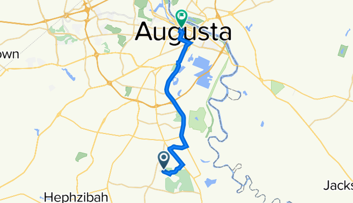 4002 Burning Tree Ln, Augusta to 538–584 13th St, Augusta