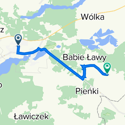 Trasa do Czermno Kolonia 17