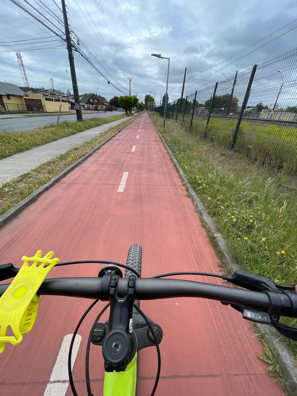 ciclovía talcahuano ida vuelta