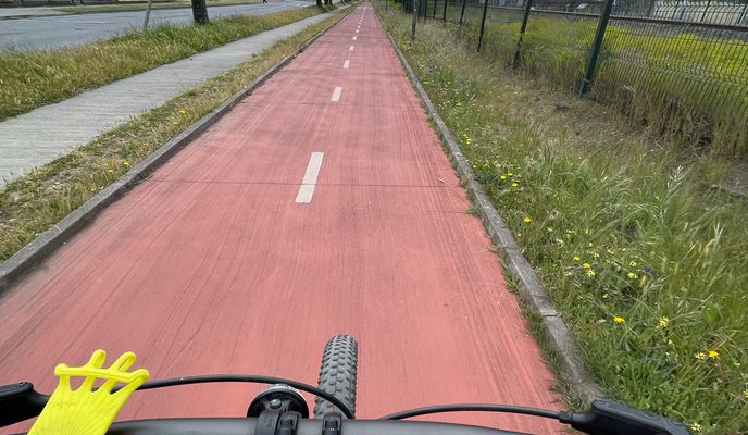 Photo 2 of the Bikemap route "ciclovía talcahuano ida vuelta"