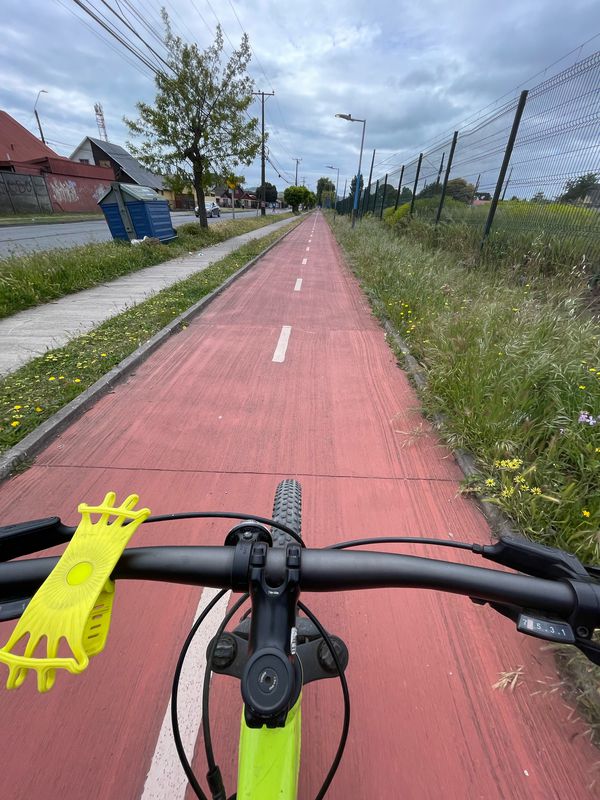 ciclovía talcahuano ida vuelta