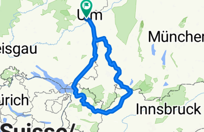 Route in der Bikemap App öffnen