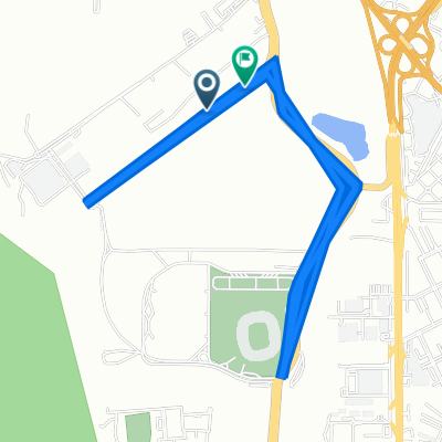 De El Bajío, Zapopan a Circuito J.V.C., Zapopan