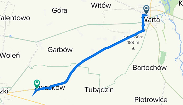 Cielecka 12, Warta do Smaszków