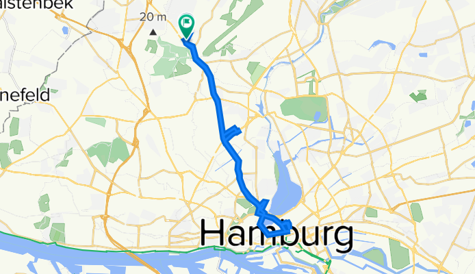 Max-Zelck-Straße 4, Hamburg nach Max-Zelck-Straße 4, Hamburg