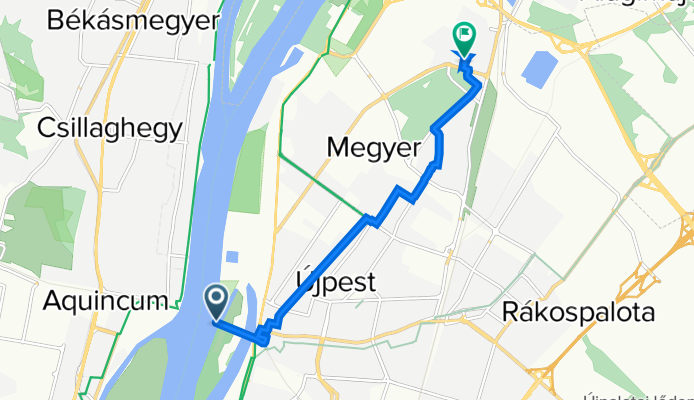 Népsziget út 727, Budapest - Sárpatak utca 4, Budapest