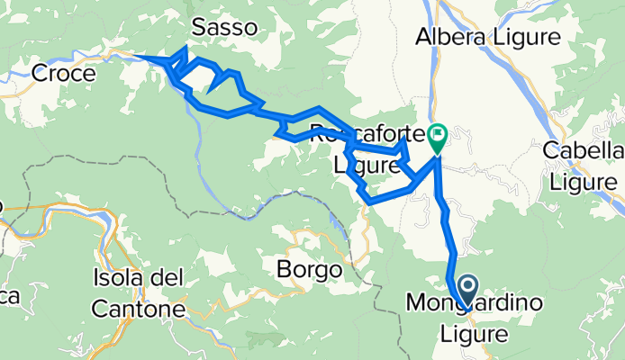 Da Strada Provinciale 145 10, Rocchetta ligure a Frazione Sisola 2, Rocchetta ligure