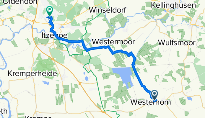 Erlenweg 16, Westerhorn nach Kösliner Straße 3, Itzehoe