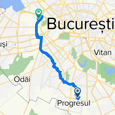 Strada Reșița 2, București to Strada Economu Cezărescu 47, București
