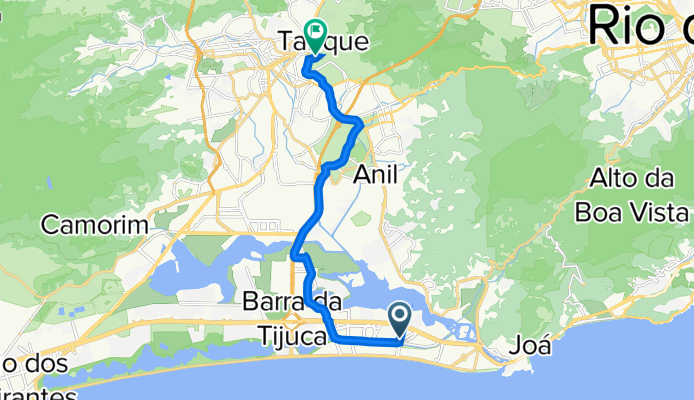 Rua Mário Covas Jr, 100, Rio De Janeiro a Rua Henriqueta, 99, Rio De Janeiro