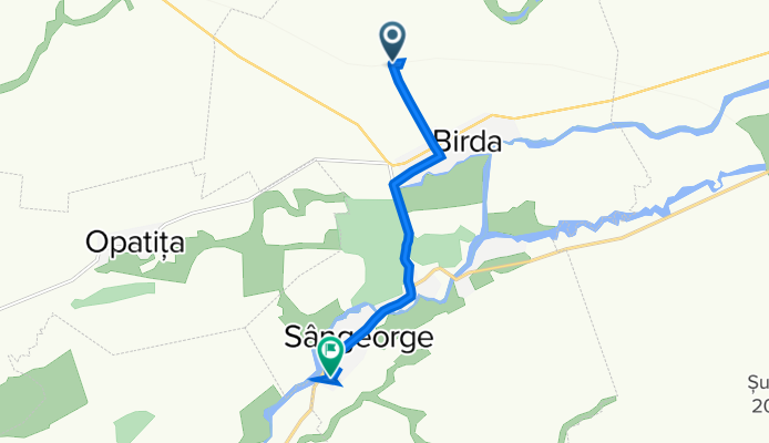 Birda to DJ588A 104, Sângeorge