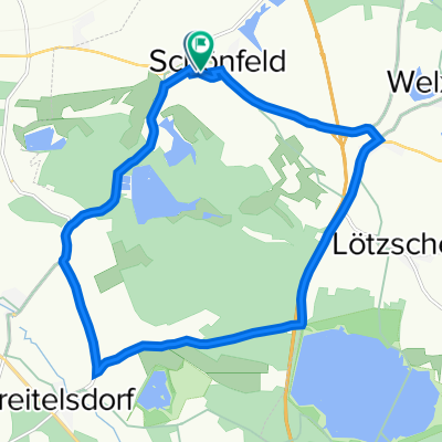 Neuer Weg 27, Schönfeld nach Neuer Weg 19, Schönfeld
