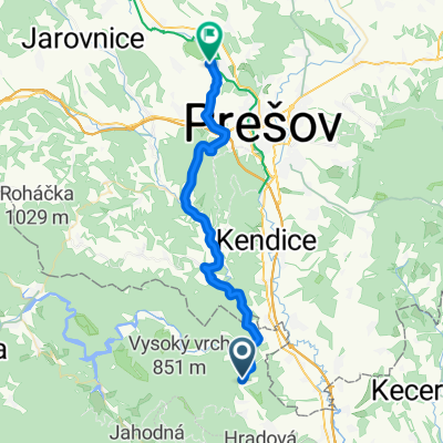 Trebejov - Veľký Šariš (Šarišský hrad)