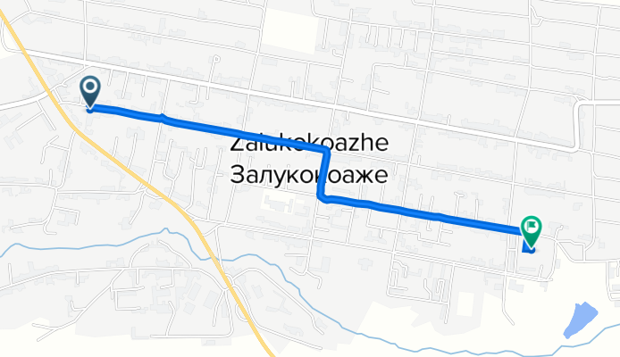 улица Бженикова, 4, Залукокоаже до Крайняя улица, 62, Залукокоаже