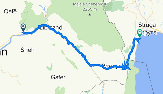 SH3 naar 5M22+37V, Kališta