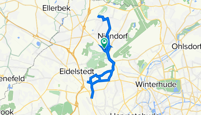 Max-Zelck-Straße 2, Hamburg nach Max-Zelck-Straße 4, Hamburg