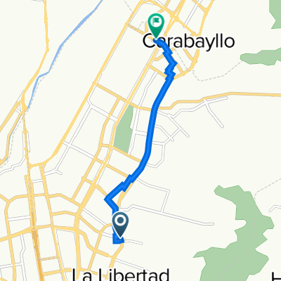 De Avenida Túpac Amaru 1611, Comas a Avenida San Felipe 830, Comas