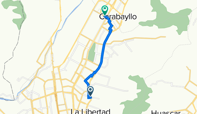 De Avenida Túpac Amaru 1611, Comas a Avenida San Felipe 830, Comas
