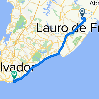 De Rua Ana e O. Carvalho 52 a Rua Itajuá 4