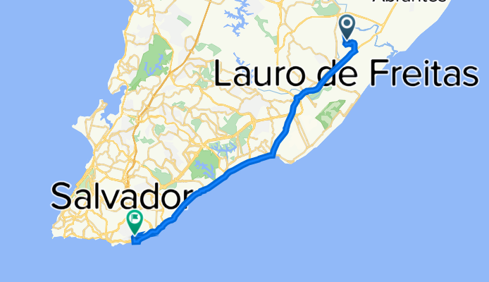 De Rua Ana e O. Carvalho 52 a Rua Itajuá 4