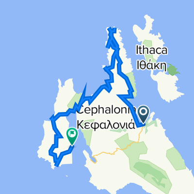 Kefalonie Nord vers Lixouri