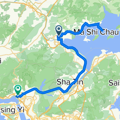 Ting Kok Road, Tai Wo to Yuen Tun Circuit, Tsuen Wan