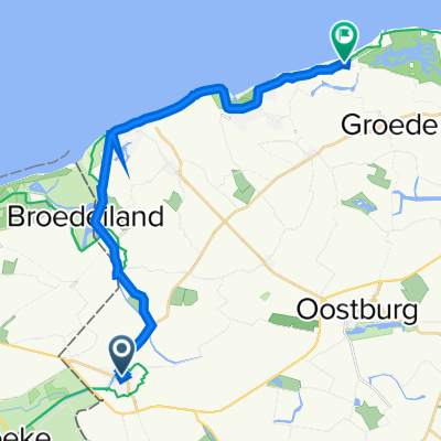 Groote Markt 19, Sluis nach Zeeweg 4, Groede