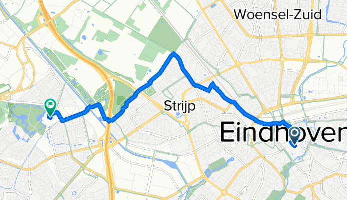 Smalle Haven 26, Eindhoven naar Meerplein 79, Eindhoven