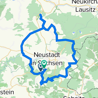 Radrundweg Neustadt - Hohwald - Radrundweg Neustadt - Hohwald