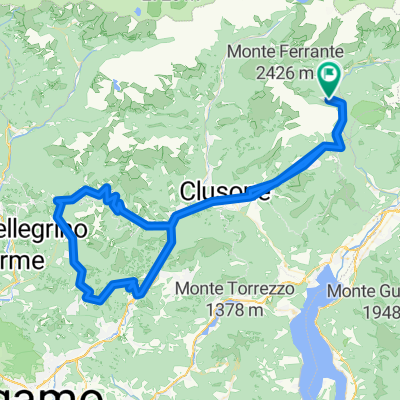Colere-Passo Presolana-Ponte Nossa-Zambla-Aviatico-Gazzaniga-Colere